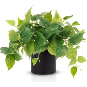 Faux Plants Indoor, Artificial Plants for Home Decor Indoor, Pothos Small Plants